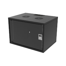 AGER 12U 540x400mm Duvar Tipi Siyah Kabinet   OHO AG-SH12U5440S1