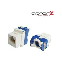 Apx-utp180 Cat6 180 Utp Keystone Jack Legrand Type 50 Adet