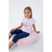 U.s. Polo Assn. Kız Çocuk Pembe Tayt Takım 5274-49873 Pembe