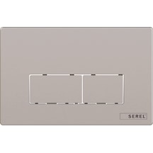 ECA Serel Gömme Rezervuar Kumanda Paneli P580180 Parlak Krom