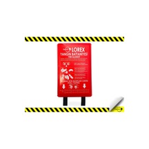 Lorex Lr-fb1515b Yangın Battaniyesi 150cm X 150cm Kutulu