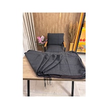 4 Adet Bahçe , Balkon Mobilyası ,minder Kılıfı , Koruyucu Kılıf , Minder Örtüsü , Bahçe Mobilyası Siyah