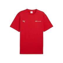 Puma F1 Ess+ Graphic Tee -relaxed Erkek Tişört KIrmızı