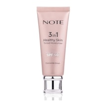 Note Cosmetics 3 İn 1 Healthy Skin Tinted Moisturizer Renk Ton Eşitleyici 50 Spf Aydınlatıcı Krem