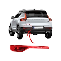 Volvo Xc40 Sol Arka Tampon Reflektörü Sis Farı Duy Ve Ampulü 2017-2025