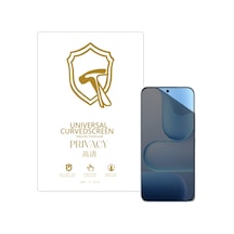 Microcase Honor 500 Pro İle Uyumlu Privacy Gizlilik Filtreli Hayalet Nano Ekran Koruyucu-ekm110