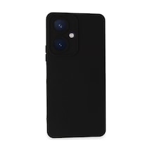 Vivo Y27 Kılıf Nano İçi Kadife Silikon - Siyah 0.2M-Çok Renkli