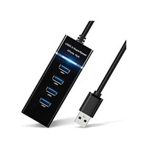 Usb 3.0 Çağaltıcı Usb 3.0 Çoklatıcı 30 Cm Kablolu Siyah Usb 3.0 Usb Çoğaltıcı