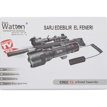 Güçlü Aparat Uyumlu Şarjlı Fener Wt-149 Tdrtr Çok Renkli