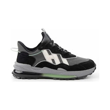 Bambi Siyah Leather Erkek Sneaker E01185506102 Siyah