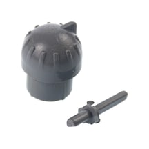 Demirdöküm Uyumlu Compact Hermetik Şofben Düğmesi - Gri