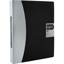 Shuter A1168 Plastik Klasör 1" Dar - Gri