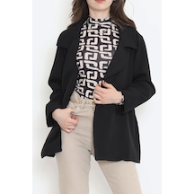 Oversize Düğmeli Ceket Siyah - 951.1247. Çok Renkli Oversize Düğmeli Ceket Siyah - 951.1247. Çok Renkli