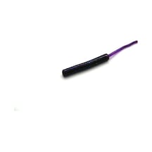 Black Minnow Fujin Baby Worm Fjbb03 5,2cm Floating Purple Glow