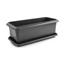 Omnipazar So-v693 Tabaklı Villa Bahçe Saksı Takımı 95 Litre No 3 Antrasit 116
