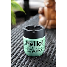 Cam Kokusuz Küllük 425 Cc Hello Desenli  Yeşil