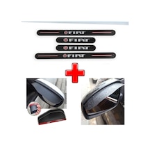 Fiat Tempra Uyumlu Carbon Kapı Eşiği + Ayna Yağmur Koruyucu (552943636)