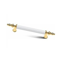160 Mm Beyaz Altın Zirve Boru 6 Adet Kulp Dolap Çekmece Vestiyer