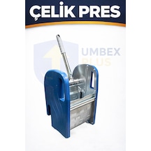 Umbex Plus-çelik Pres Temizlik Arabası Sıkma Presi