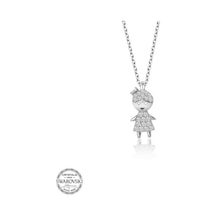 Swarovski Taşlı Gümüş Çocuk Kadın Kolye (520545234)