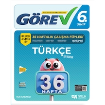 Nitelik 6.sınıf Görev Türkçe 36 Hafta