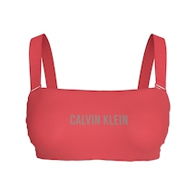 Calvin Klein Kadın Askılı Bandeau Pembe Bikini Üstü-15763