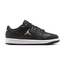 Nike Nıke Jordan Court Connect Low Gs Genç Günlük Ayakkabı Iq6016-001 Siyah Renkli