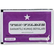 Yıldız Kumaş Boyası - 27. Koyu Mor