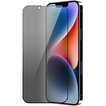 Ally İphone 14 Plus 6.7 3d Full Privacy Gizlilik Cam Ekran Koruyucu Anti-spy- 5775 Mh-hs2457-4736
