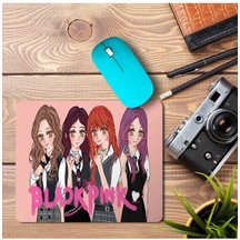 Black Pink Grup Müzik Mouse Pad Baskılı Mousepad Mouse Pad