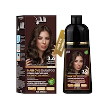 Saç Boyası Şampuanı Koyu Kahve, Erkekler Ve Kadınlar İçin, Bitkisel Saç Boyası Şampuanı, Gri Saç Kapatıcı, Sülfatsız, 300 Ml
