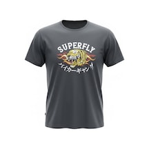 Superfly Erkek T-shırt Spf2323606 Spf.01 Antrasit