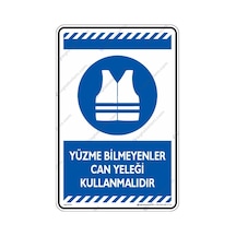 Yüzme Bilmeyenler Can Yeleği Kullanmalıdır