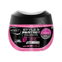 3 Adet Hobby S&p Saç Jeli Islak 400 Ml