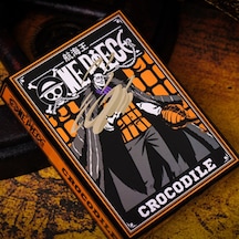 Card Mafia One Piece Crocodile Premium Oyun Kağıdı Limited Edition Koleksiyonluk İskambil Kartları