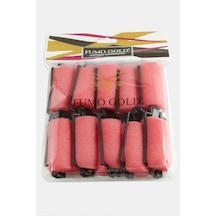 Bugidi - 627 - Saç Şekillendirici 10 Adet Sünger - Nazblsmm - Set Pembe