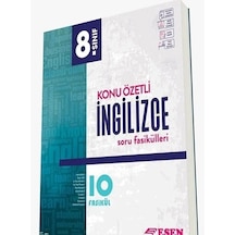 Esen 8. Sınıf Konu Özetli İngilizce Soru Fas.