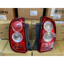 Nıssan Micra K12 2003-2008 Arası Tyc Sağ Ve Sol Stop Lambası Takım 26555-ax720 / 26550-ax720
