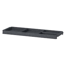 Ikea Ivar Raf, Koyu Gri-keçe, 83x30 Cm
