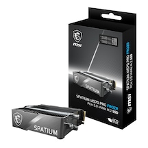 Msı Ssd Spatıum M570 Pro Pcıe 5.0 Nvme M.2 2tb Frozr R:12400 W:11