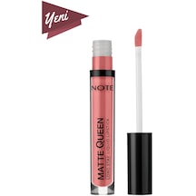 Note Matte Queen Lipstick Kalıcı Likit Ruj 06 Noble Rose - Nude