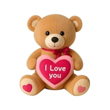 Mey İthalat Pl50166 40 Cm I Love Ayılar-hly Kahverengi