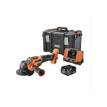 Aeg BEWS18-125BLPX2-602MB 2x6.0AH Çift Akülü Kömürsüz Taşlama Makinesi - 4935500067
