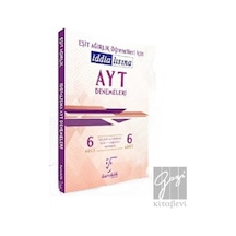 İddialısına AYT Denemeleri Eşit Ağırlık -  Karekök Eğitim Yayın