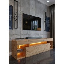 Resital Ledli Tv Ünitesi L1502-6 Çam Çam