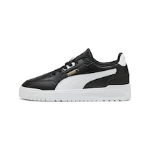Puma Shuffle Downtown Siyah Beyaz Erkek Sneaker Spor Ayakkabı Siyah