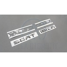 Seat Ibiza 6k 6l 1998-2010 Bagaj Yazısı Takım Krom Uyumlu