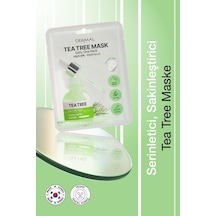 Dermal Kuru Ve Yorgun Ciltler İçin Nemlendirici Ve Canlandırıcı Çay Ağacı Kore Maskesi 23 Gr