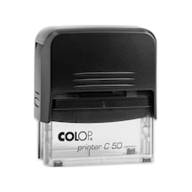 Colop Prınter C50 Siyah Kasa Kuru Keçe - 30 x 69 MM