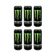 Monster Energy Enerji İçeceği 500 Ml Klasik X 6 Adet